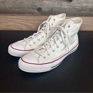 Unisex CONVERSE CHUCK TAYLOR ALL STAR HIGH TOP White Men’s 11 Women’s 13 Shoes